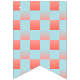 rosa av övertoningspulver med snyggt, blåkorall vimplar