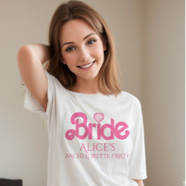 Rosa av personlig för matsmältning t shirt