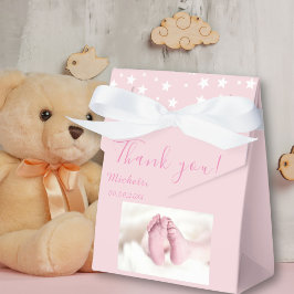 Rosa av Photo Baby dusch Party Presentaskar