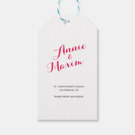 Rosa av prisa Märkre Marcular Presentetikett