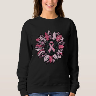 Rosa av solros Bröstcancer Medvetenhet Kvinnor T Shirt