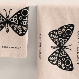  Rosa av svart fjäril Salon Spa