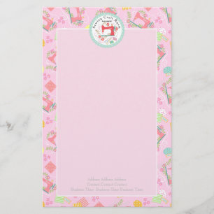 Rosa av sytrutfoto brevpapper