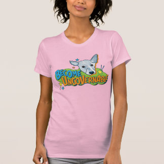 Rosa av T-shirt för kvinnor