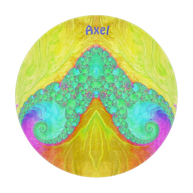 Rosa av ursprunglig Grönt för AXEL~ 3D-Gult (Framsidan)