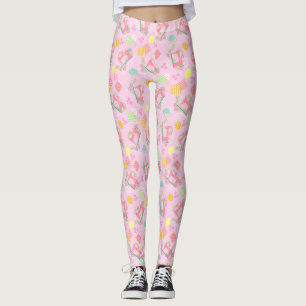 Rosa av utsäde Maskiner Leggings