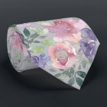 Rosa av vattenfärgen Blommigt  och Lila Slips<br><div class="desc">Den här designen kan vara personlig om du väljer Redigera design. Du kan också överföra till andra objekt. Kontakta mig på colorflowcreations@gmail.com eller använda alternativet chatta överst på sidan om du vill ha den här designen på en annan produkt eller behöver hjälp. Se mer av mina design eller följ mig...</div>