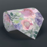 Rosa av vattenfärgen Blommigt  och Lila Slips<br><div class="desc">Den här designen kan vara personlig om du väljer Redigera design. Du kan också överföra till andra objekt. Kontakta mig på colorflowcreations@gmail.com eller använda alternativet chatta överst på sidan om du vill ha den här designen på en annan produkt eller behöver hjälp. Se mer av mina design eller följ mig...</div>
