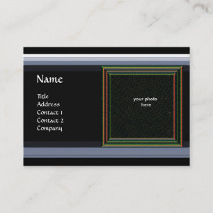 ROSA AV VIBRANT MINNE MONOGRAM Gem Visitkort