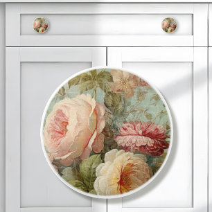 Rosa av Vintagen på fransken på den inre Gulten Knopp