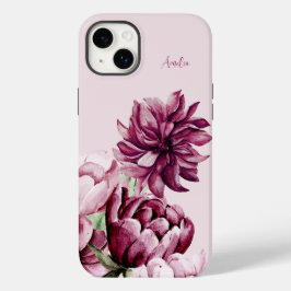 Rosa av Watercolor Dreamy Peonies Blek Personlig