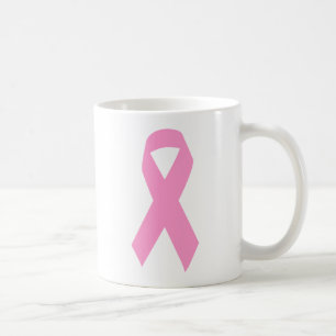 Rosa Awareness Ribbon Kaffemugg