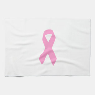 Rosa Awareness Ribbon Kökshandduk