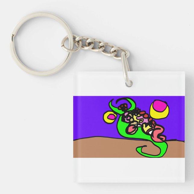 Rosa axolotl-konst (Framsidan)