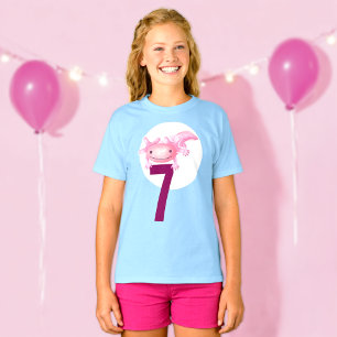 Rosa Axolotl party T Shirt