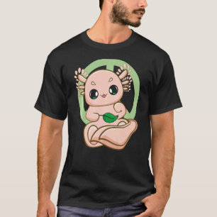 Rosa Axolotl Pet for Environmentalist and Earth Da T Shirt
