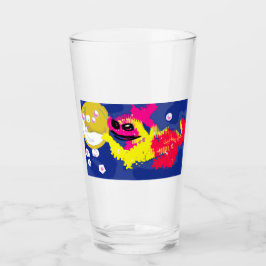 Rosa axolotl, sommar glaskopp