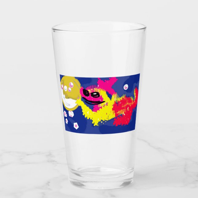 Rosa axolotl, sommar glaskopp (Framsida)