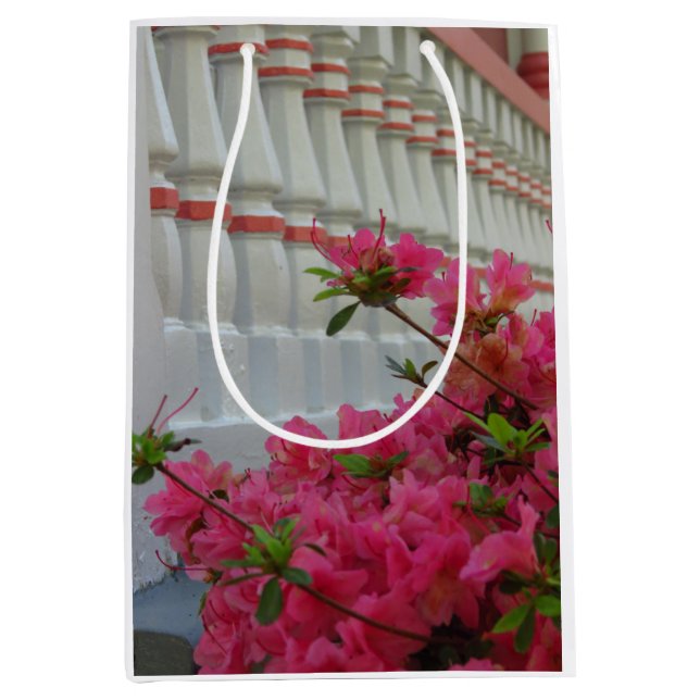 Rosa Azaleas - Martha's Vineyard Medium Gift Bag (Framsidan)