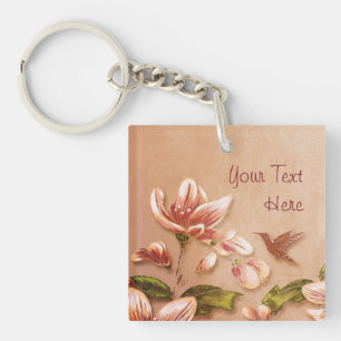 Rosa Azaleas Vintage Blommigt om Whiskey Bröllop