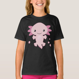 Rosa Baby Axolotl Youth Shirt for Girls T Shirt