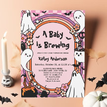 Rosa Baby brinner Halloween Baby Shower