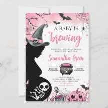 Rosa Baby brinner Halloween Baby Shower