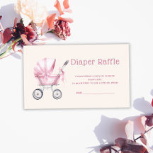Rosa Baby Carriage Diaper Raffle
