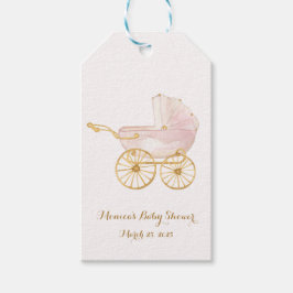 Rosa Baby Carriage GrandMillennium Presentetikett