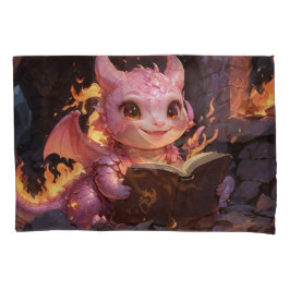 Rosa Baby Dragon Reads a Bok