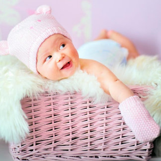 rosa baby-duschdusch, papper presentpapper