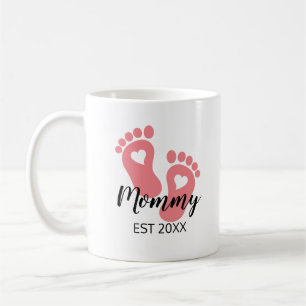 Rosa Baby Feed New Mamma Flicka Kaffemugg