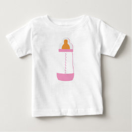 Rosa baby flaska t shirt