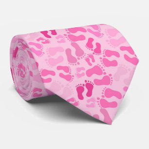 Rosa Baby fotavtryck Slips
