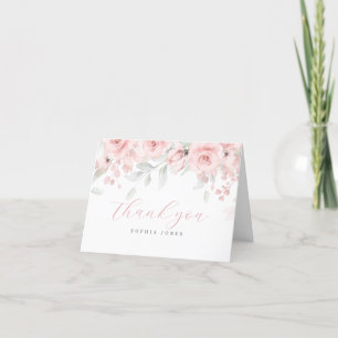  Rosa Baby i bloom - tackkort