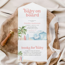 Rosa Baby ombord på Surfan Beach Babykläder