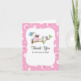 Rosa Baby Uggla Baby Shower Tack