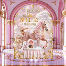 Rosa Babykläder med etik Princess Carriage