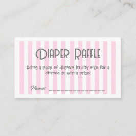 Rosa Babystövlingskort för hårkåpa Tilläggskort