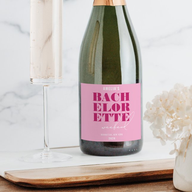 Rosa Bachelorette-helg i fet stil (Skapare uppladdad)