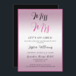 Rosa Bachelorette Inbjudningar<br><div class="desc">Elegant rosa inbjöd bachelorette-partiet med en söt rosa-nedtonad övertoningsbakgrund och en rosa gräns ram som innehåller din händelseinformation. Modern och modernt design som är lämplig för höns nätter. Elegant och snyggt är sofistikerat ram och en romantisk övertoningsbild. All text, teckensnitt och teckensnitt i färg är helt och hållet anpassade för...</div>