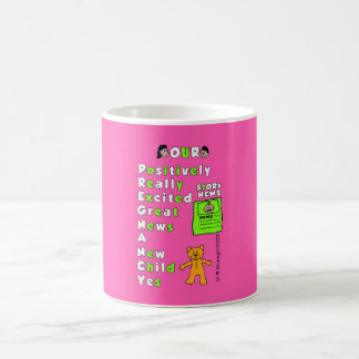 Rosa Background Gravid Acronym Girl Mugg