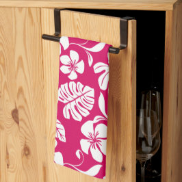 Rosa Baddräkt (jordgubbsröd) Kökshandduk