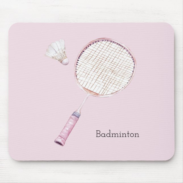 Rosa Badminton Sport Musmatta (Framsidan)