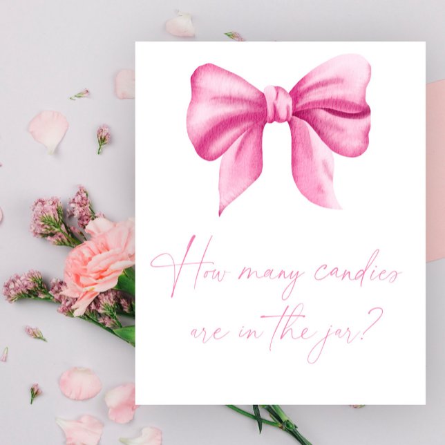 Rosa båge - gissa hur många kaner som dör i burk poster (Skapare uppladdad)