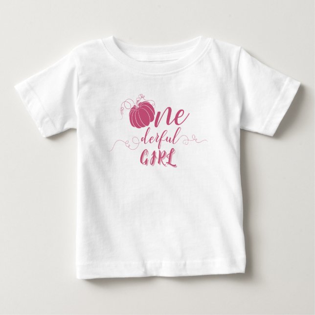 ROSA BÅGE & VALVBÅGE HÖST PUMPA BLOMSTER FÖDELSEDA T SHIRT (Framsida)