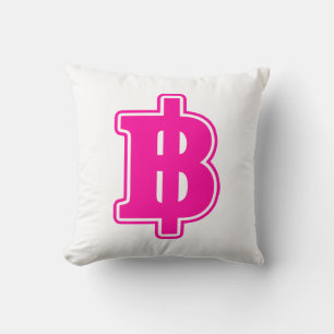 ROSA BAHT SIGN ฿ Thai Money Currency ฿ Kudde
