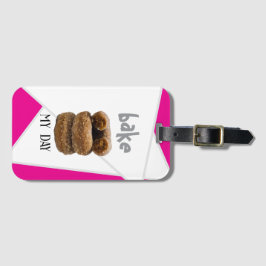 Rosa Bake My Day Luggage Tag Bagagebricka