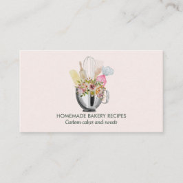 Rosa Bakery Food Cook Personal Chef Catering Visitkort