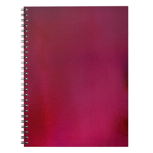 Rosa bakgrund anteckningsbok med spiral (Framsidan)